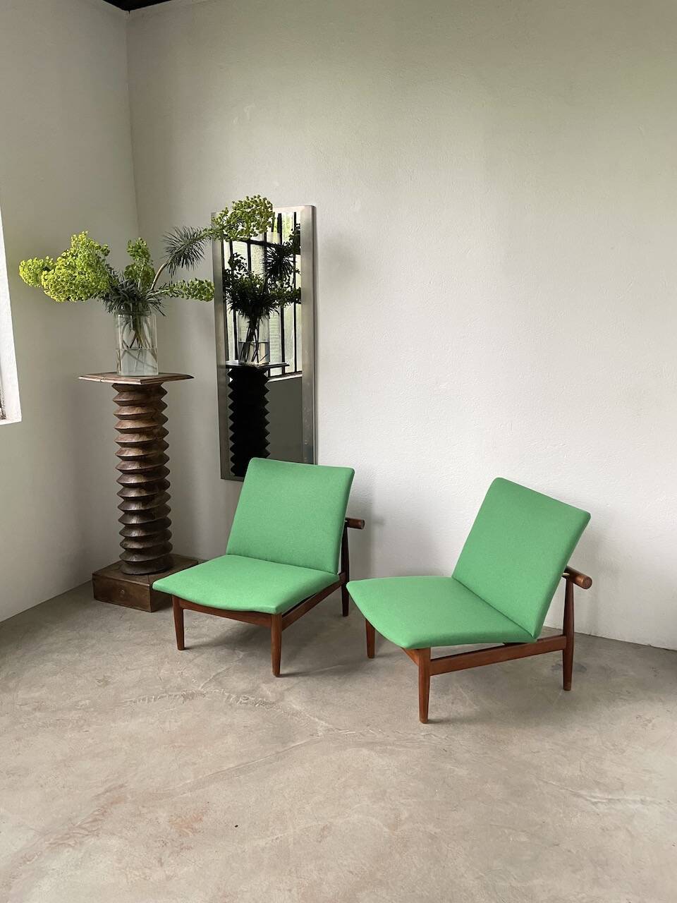 Pair of Finn Juhl Armchair model “Japan” France & Son