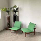 Pair of Finn Juhl Armchair model “Japan” France & Son