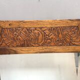 Mirror wood carved 51x97cm
