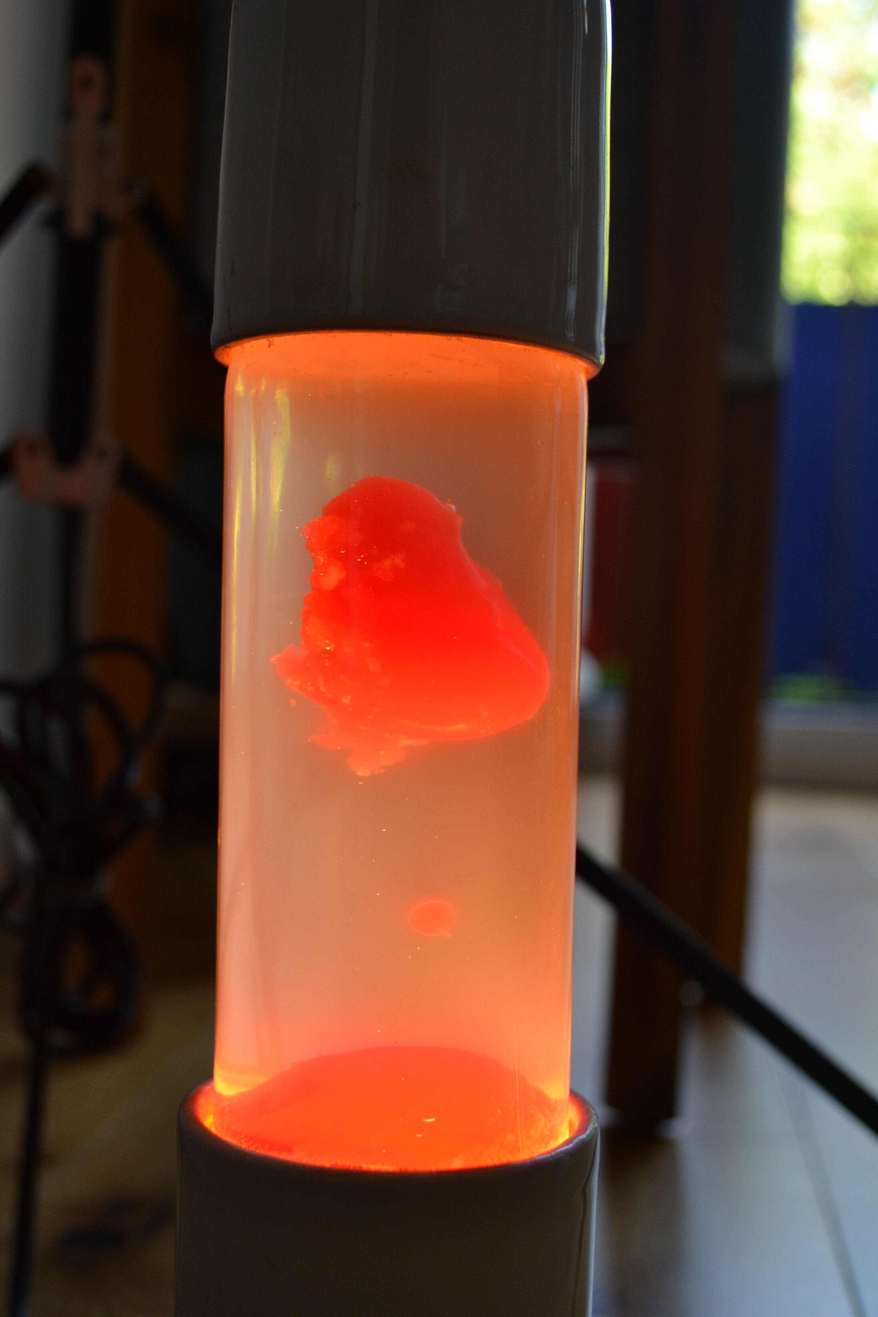 Psychedelic lamp 70's lava space age