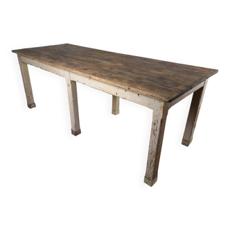 Table de ferme ancienne patinée