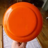 Enameled saucepan with lid 1970s