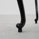 Pair of Louis XV Style Nightstands in Black Lacquered Oak, France, 1950s