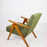 Vintage B-310 VAR Olive Curly Structural Armchair 1970s - 2 pieces available