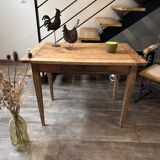 Renovated solid farmhouse table