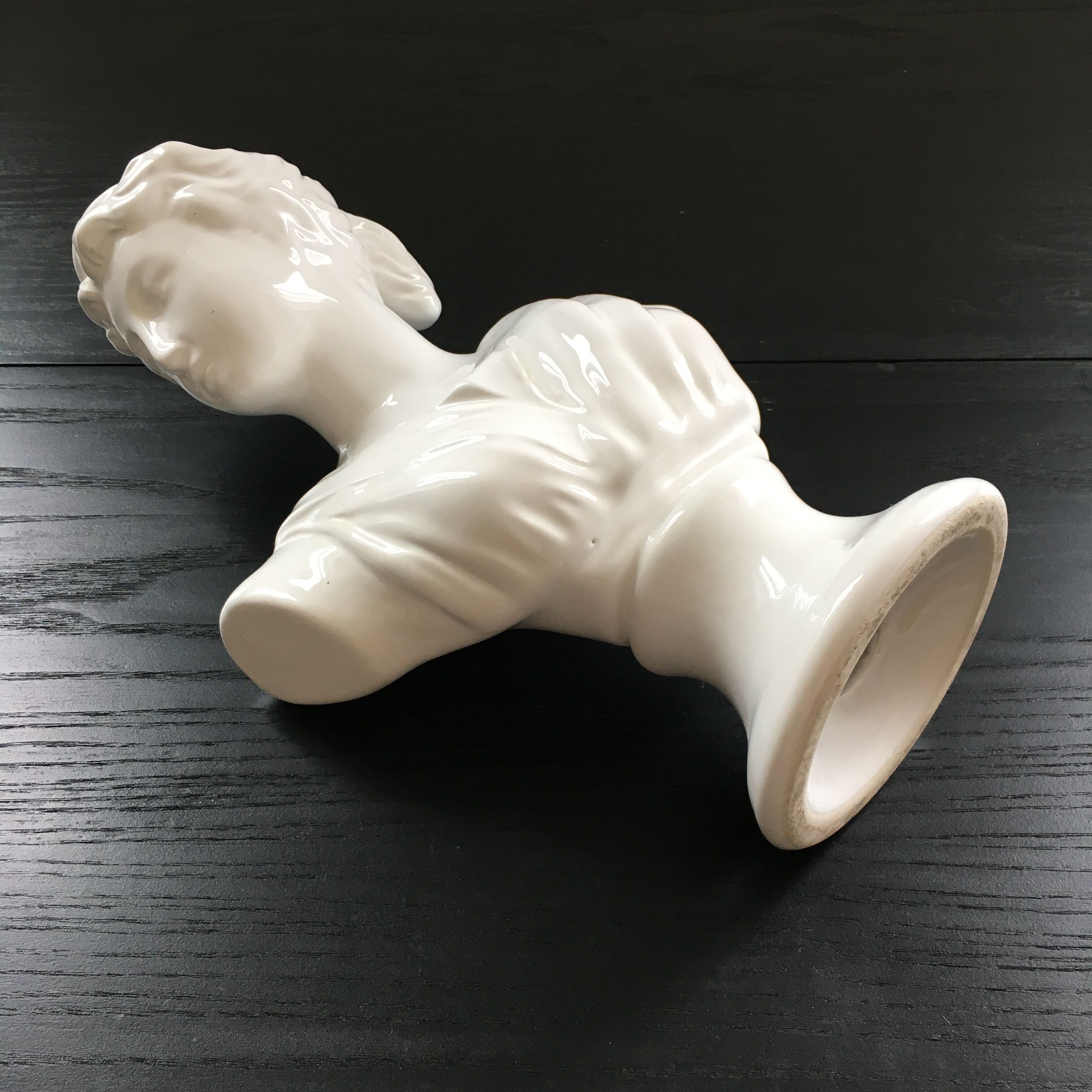 Ceramic woman bust
