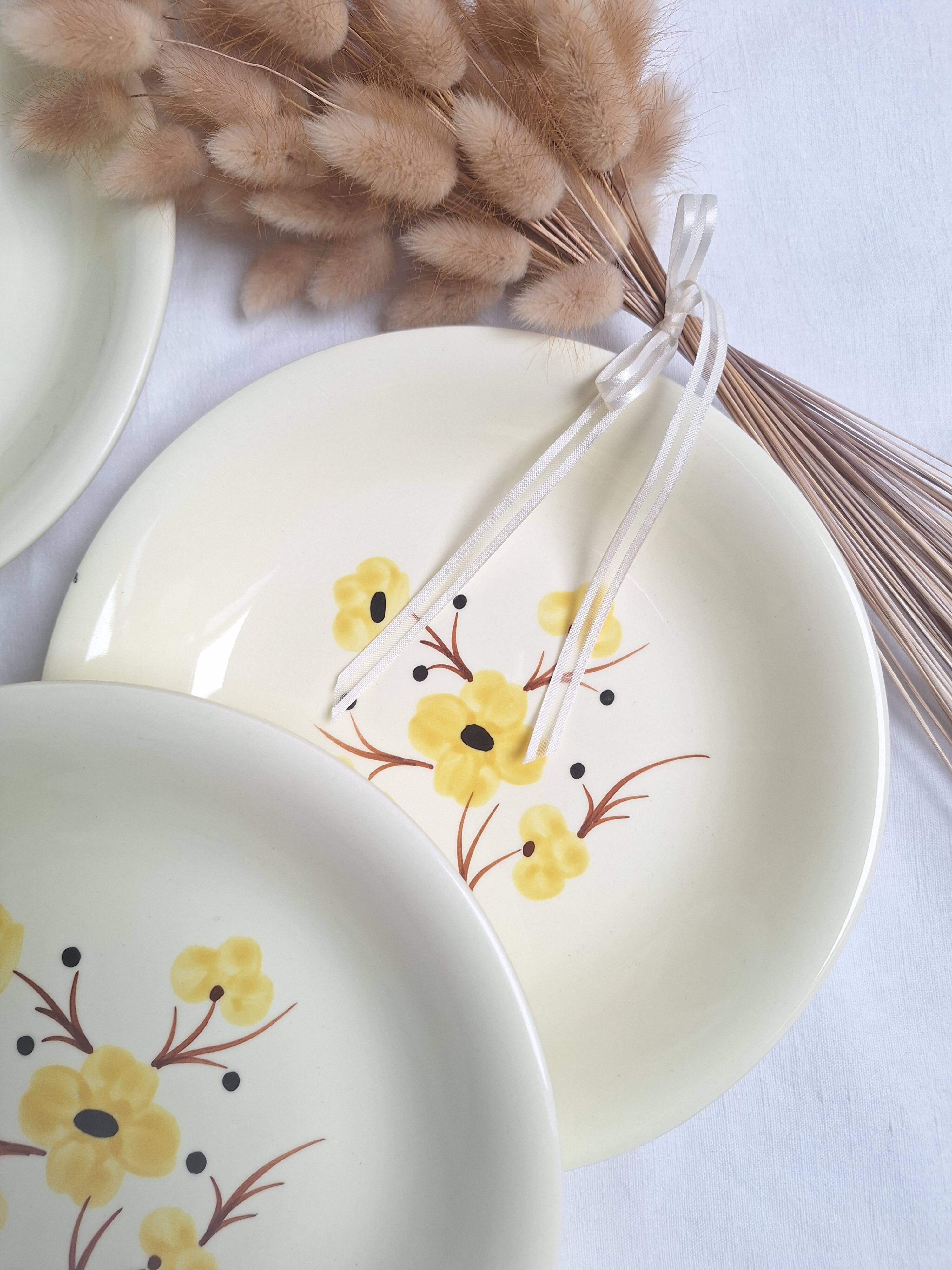 Vintage Salins deep plates