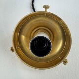 Pair of vintage opaline pendants