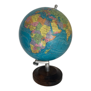 Globe vintage 1985 terrestre Taride