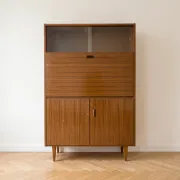 Secrétaire en bois, années 50