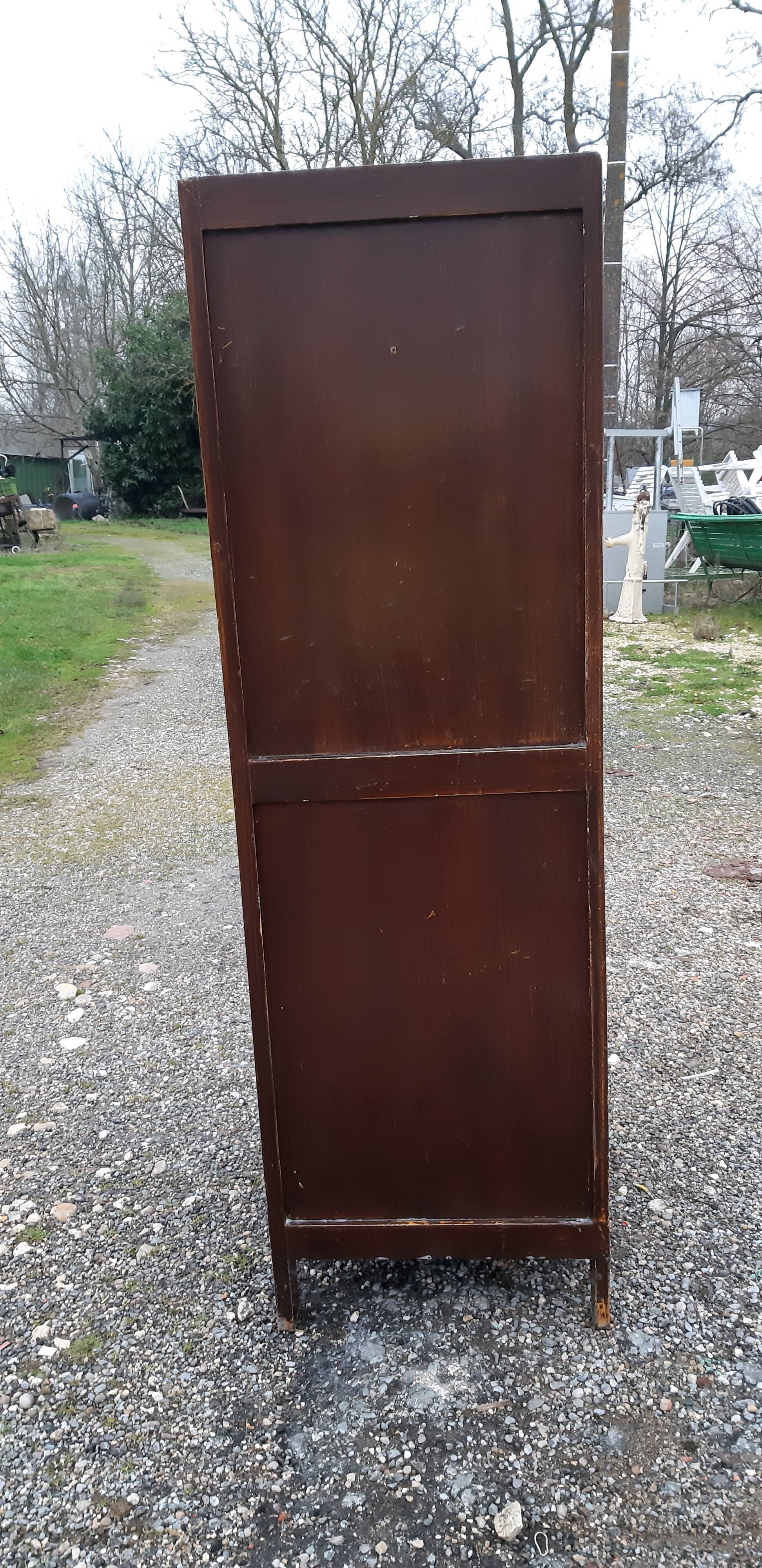Parisian cabinet in 1930s pine