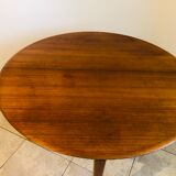 Scandinavian dining table, expandable in teak circa 60