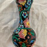 Enamel vase of Longwy