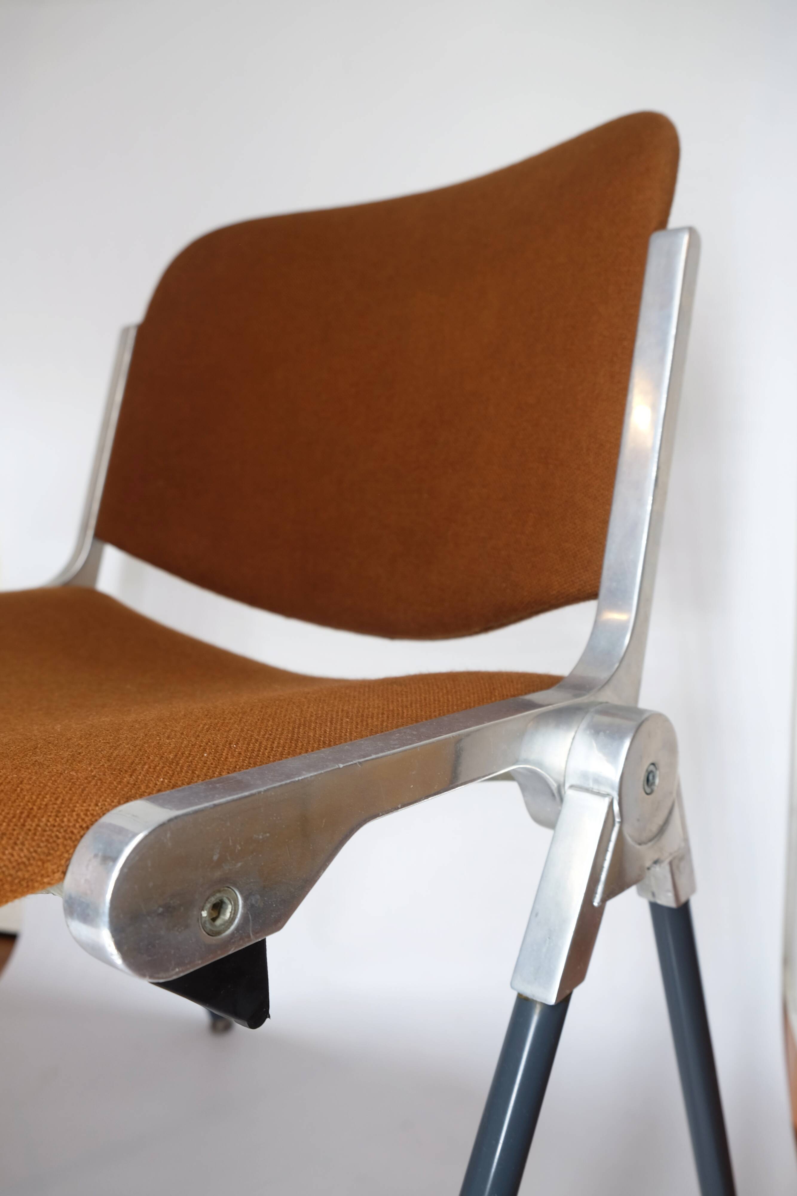 Agorà chairs designed by Paolo Favaretto for Emmegi, 1970s