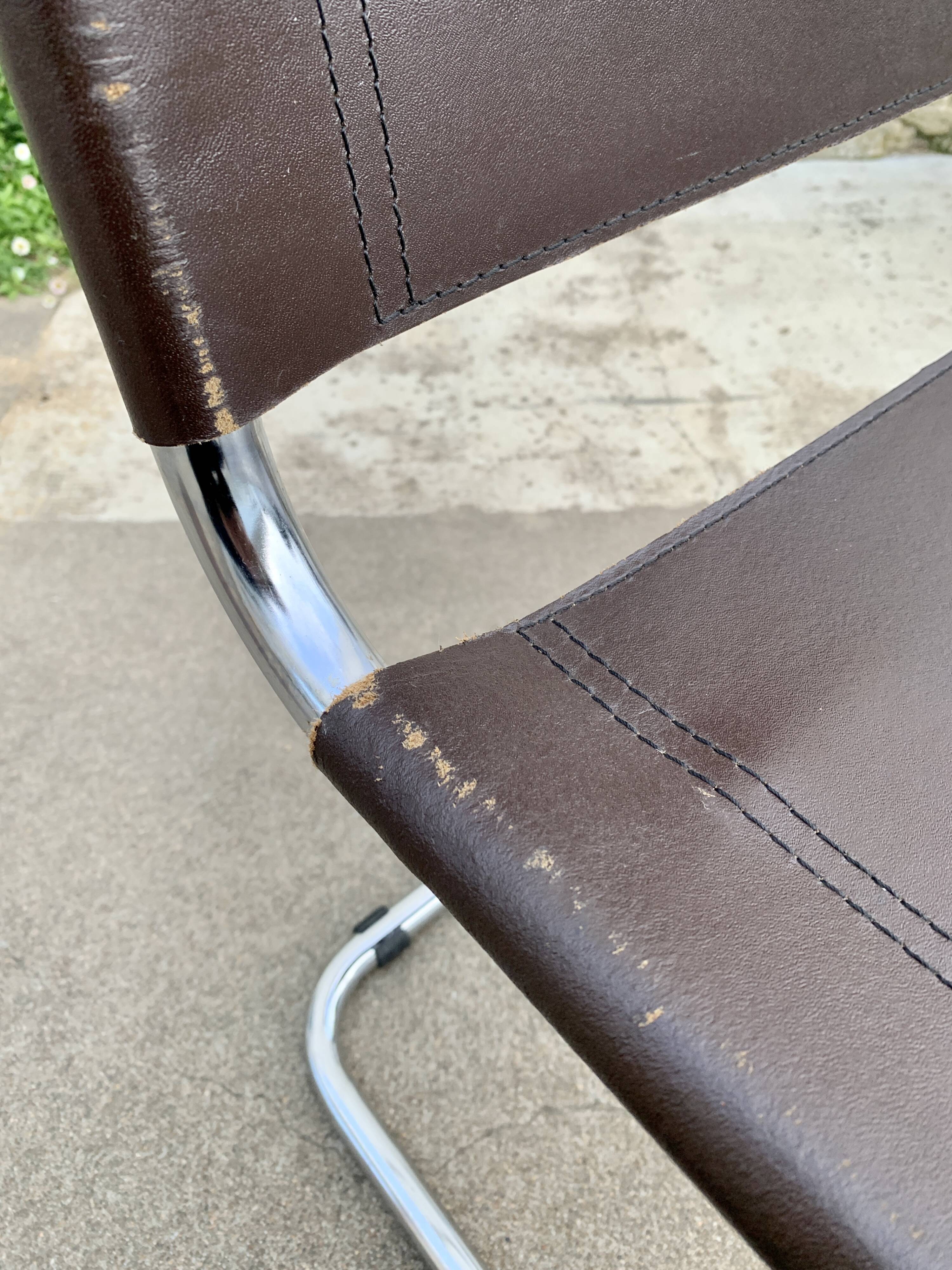 Pair of chairs B33 by Marcel Breuer