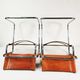 Pair of Bauhaus S34 chairs, designed by Mart Stam, Bulthaup, Germany, 1980s