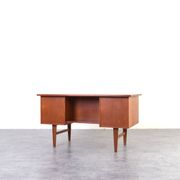 Mid-Century Danish Teak Executive Desk, 1960s.