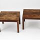 Side tables in rosewood, Denmark, 1960s, set of 2