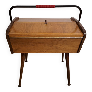 Travailleuse vintage en teck