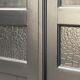 Renovated black Art Deco Parisian wardrobe