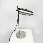 Lamp de Bureau en Aluminium et Chrome Vintage des Années 1970