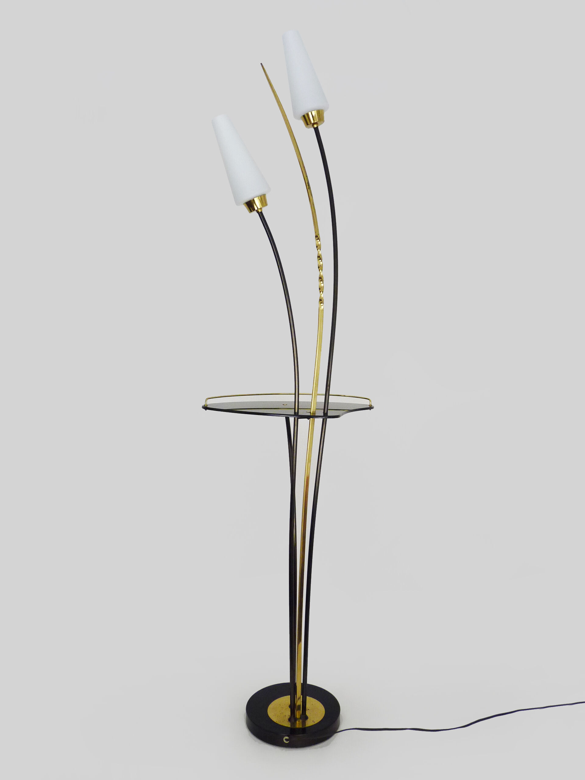 Vintage floor lamp by Arlus, 1950