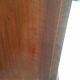 English burl walnut cabinet