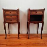 Pair of Louis XV style bedside tables