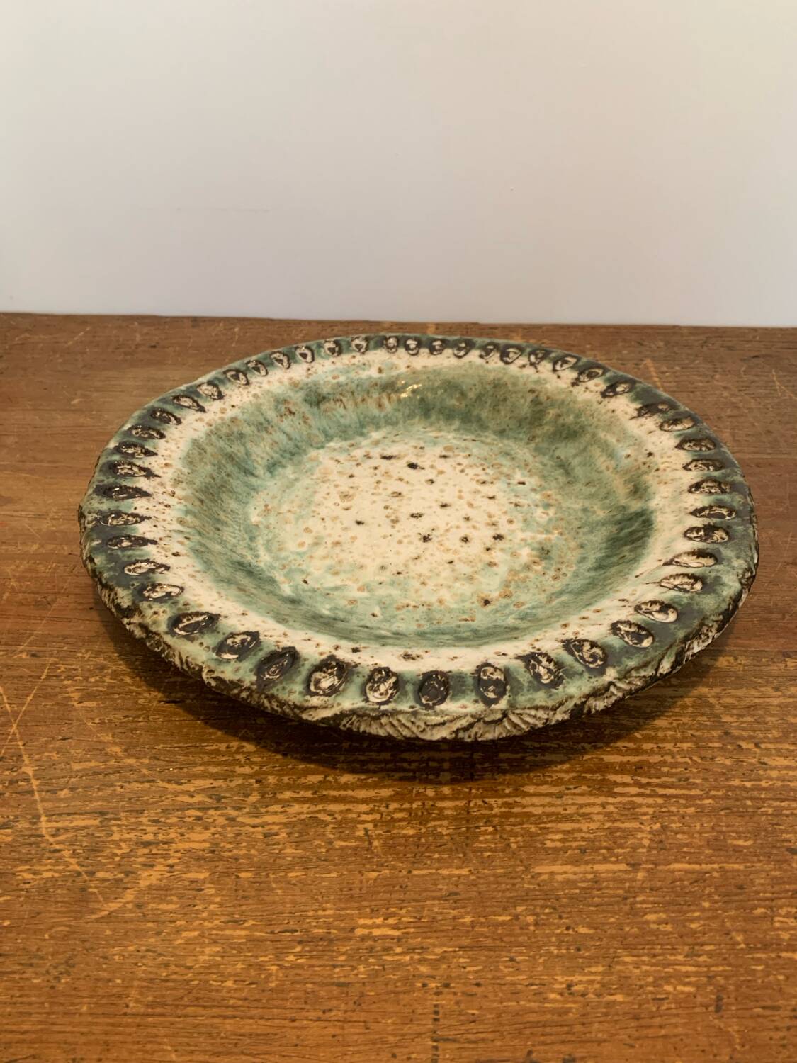 Plat Albert Thiry Vallauris Céramique Circa 1950