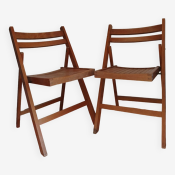 Vintage folding chairs