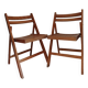 Chaises pliantes vintage