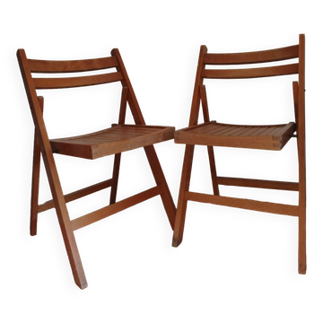 Vintage folding chairs