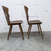 Pair of Baumann chairs model Gentiane 1960