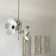 Suspension vintage 1970 fleurs