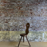 Tripod brutalist chair