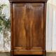 Armoire penderie Empire en merisier XIXème