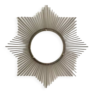 miroir soleil laiton