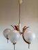 Suspension scandinave teck verre et métal