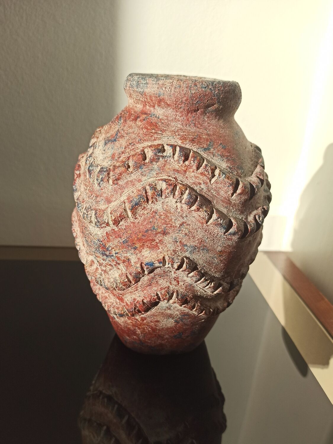 Vintage artisanal vase - Mexico