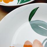 4 assiettes creuses Gien