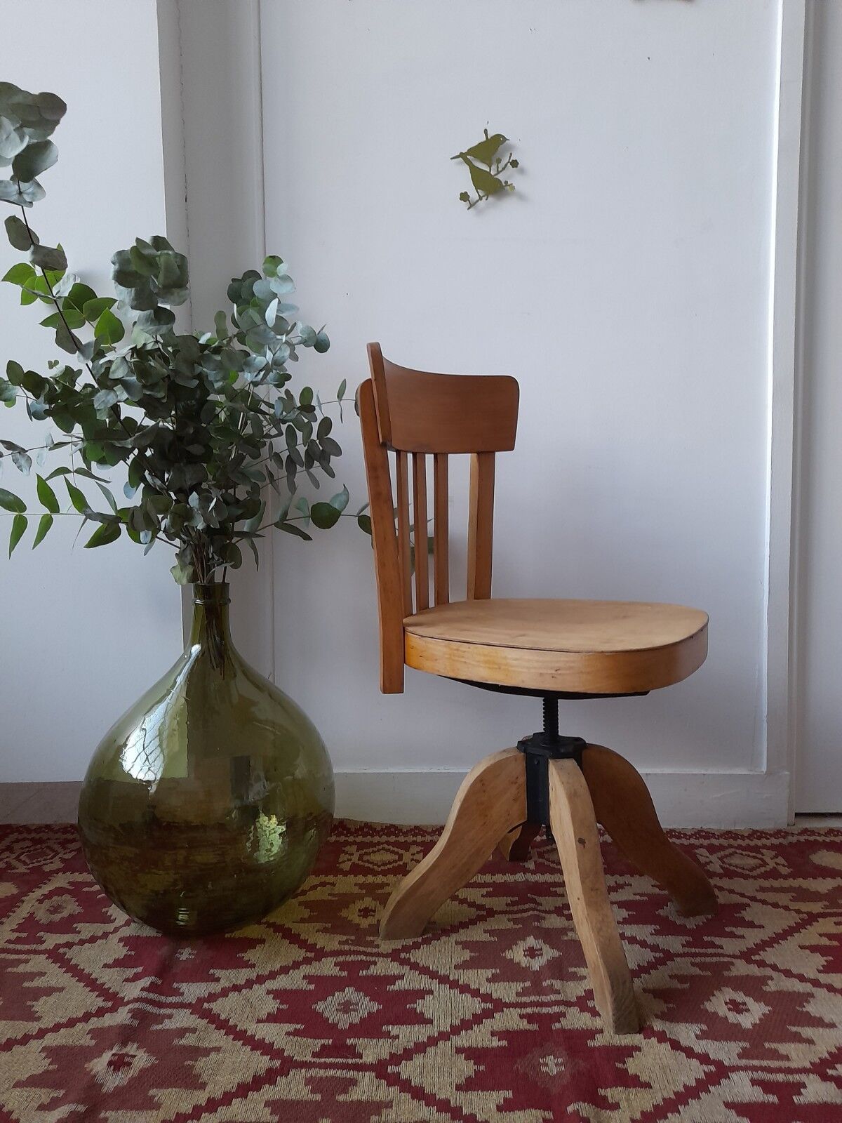 Vintage screw office chair Stella