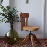 Chaise de bureau vintage à vis stella