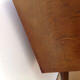 Pair of bedside tables with compass feet / vintage 50s-60s