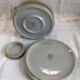 Rare coffee / tea service in Brenne sandstone "Grand Feu" - France 70s