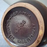 West Germany vase, carafe, vintage pitcher