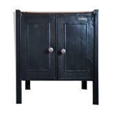 Old metal shop furniture black color