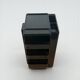 Neolt Superstile Trolley Tall 1970s Italian Design in Glossy Black