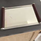 Art Deco roller mirror tray