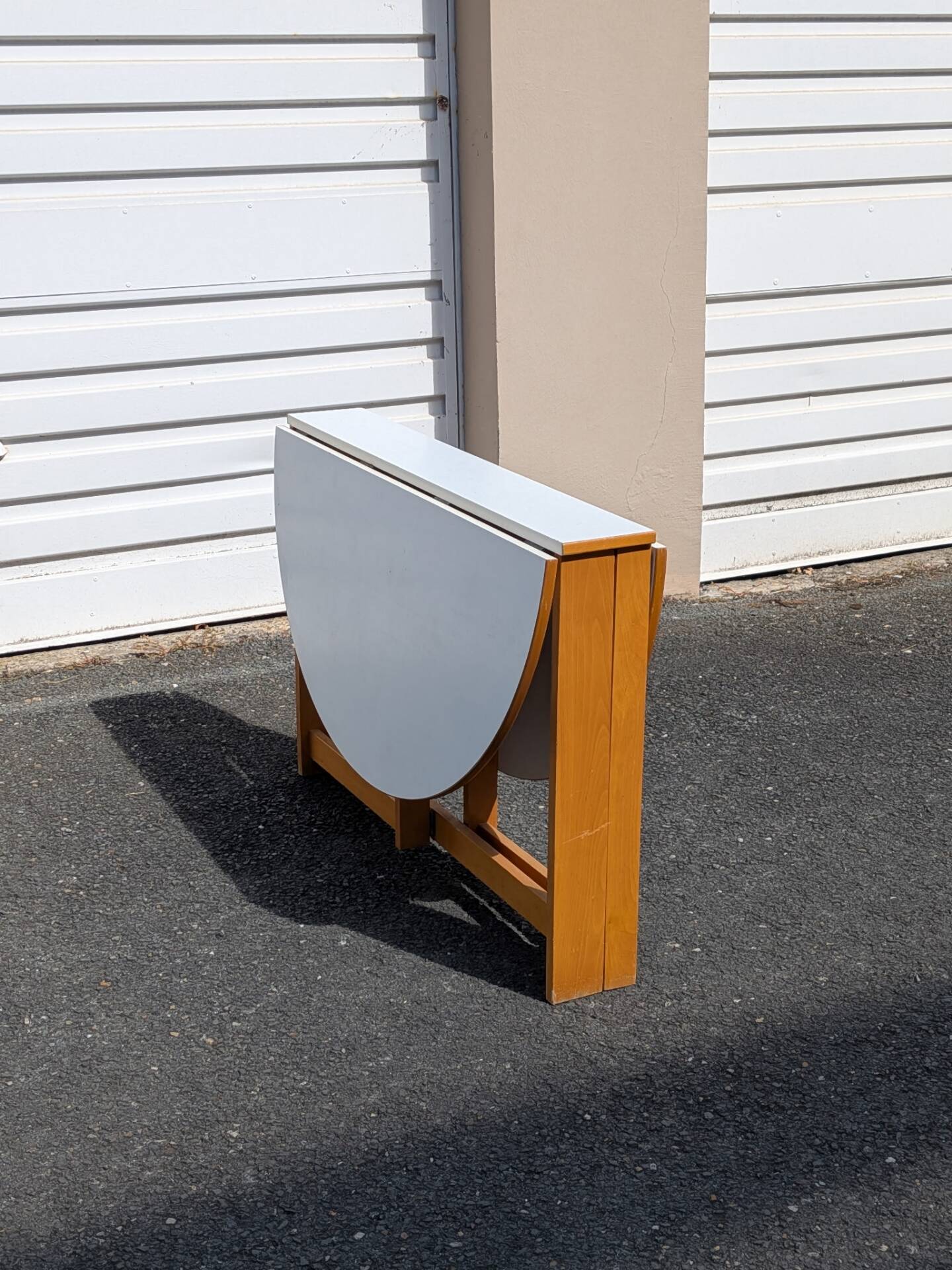 Table pliante vintage