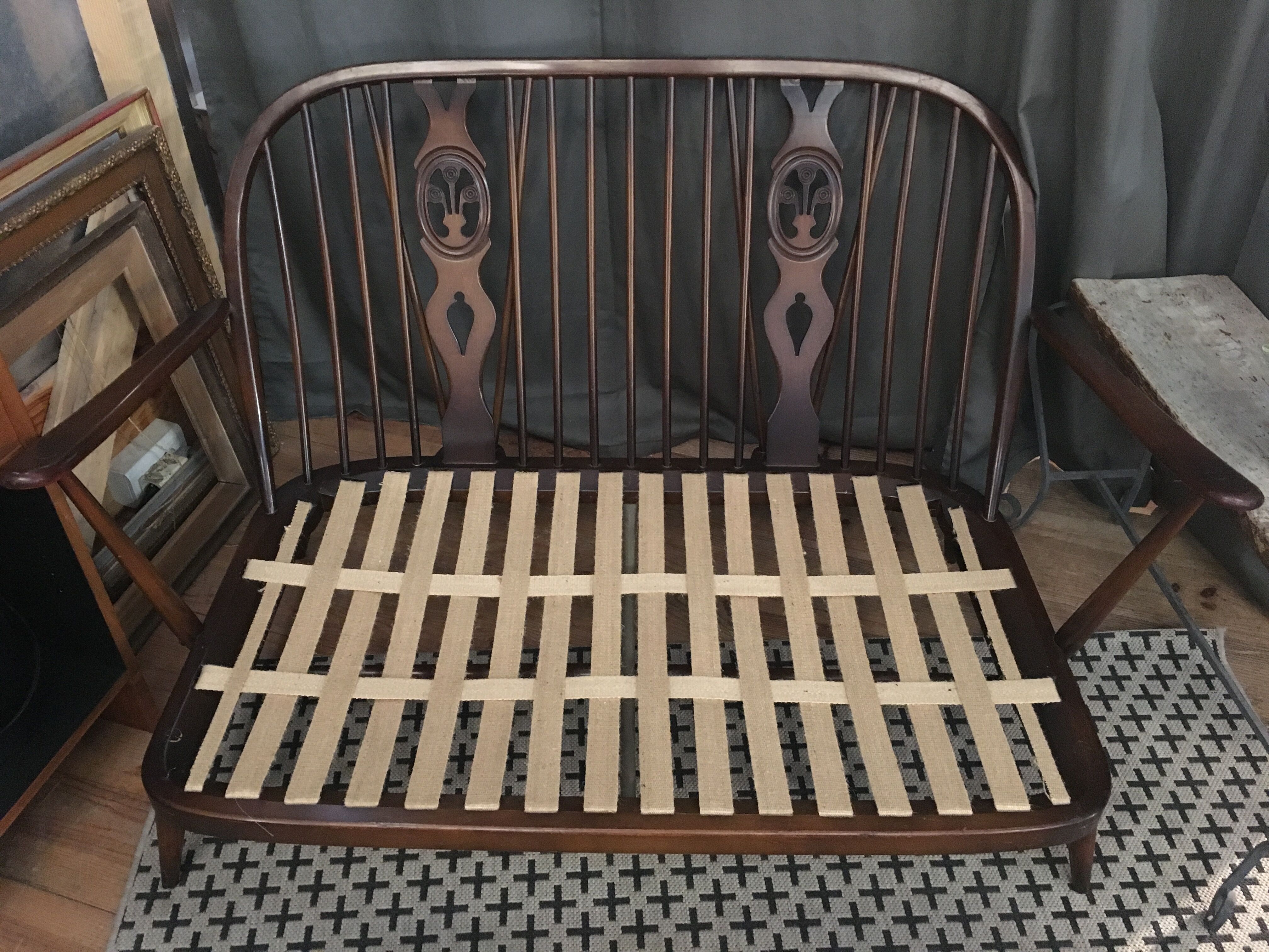 Ercol sofa by Luciano Ercolani